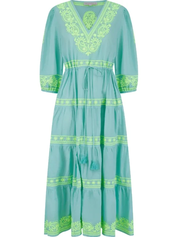 Pranella Dresses | Beachwear^Women's AZUL Mint And Lime Maxi Dress