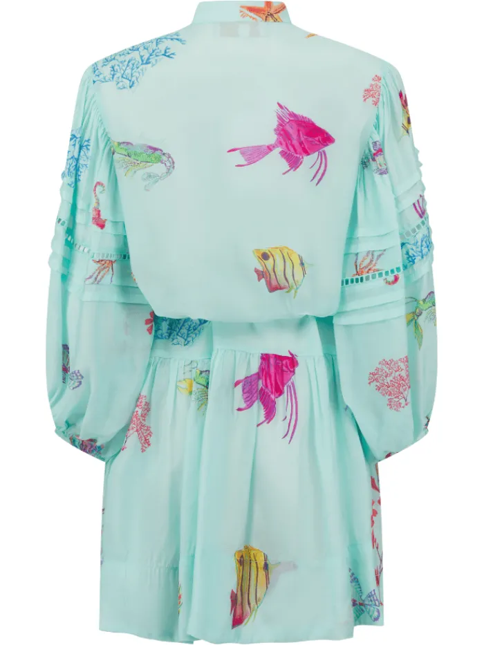 pranella_womens_echo_baia_1.webp Pranella Dresses | Beachwear^Women's ECHO Baia Print Mini Dress