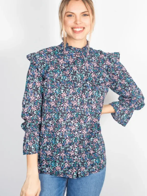 Primrose Park London Tops | Gifts Under £50^Primrose Park T London Eden Shirt Jungle 01 Multi Pink