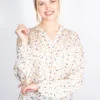 Primrose Park London Tops | Gifts Under £50^Primrose Park T London Sandy Open Shirt Tarot 02 Multi On Cream