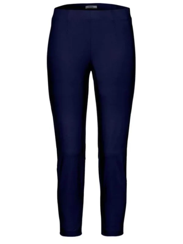 Riani Trousers | Gifts Under £250^Deep Blue Cropped Pull On Trouser 393275 2162 Col 421
