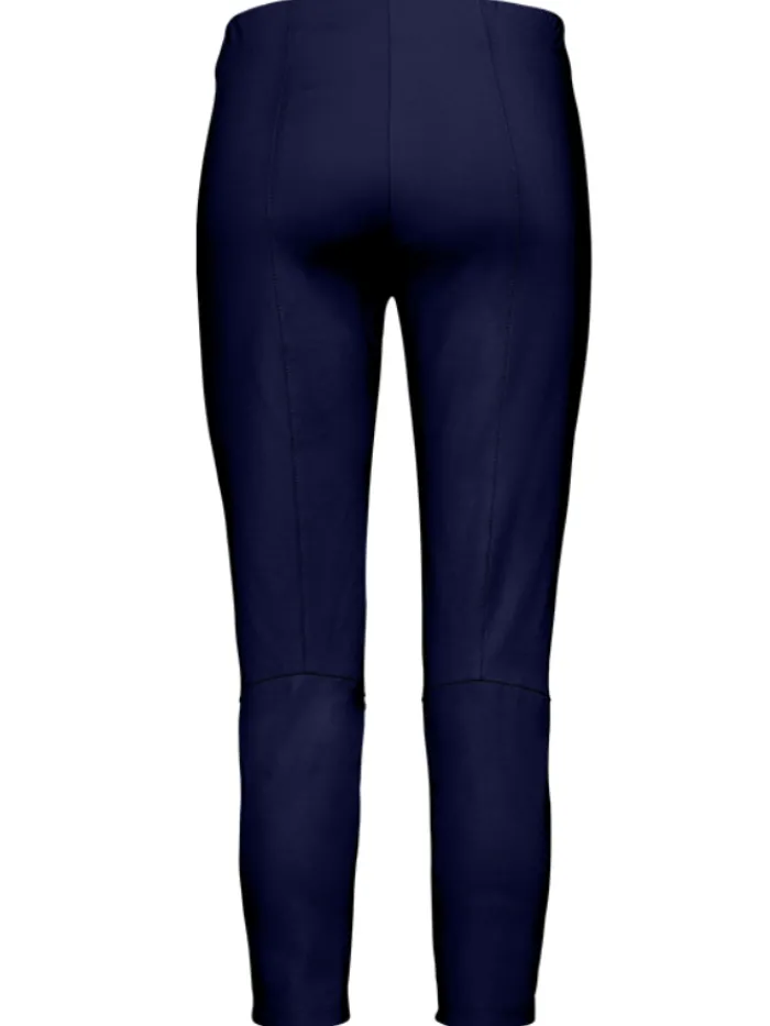 riani_deep_blue_cropped_p_2.webp Riani Trousers | Gifts Under £250^Deep Blue Cropped Pull On Trouser 393275 2162 Col 421