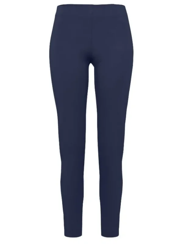 Riani Trousers | Gifts Under £250^Deep Blue Long Pull On Slim Fit Trousers 393270 2162 421