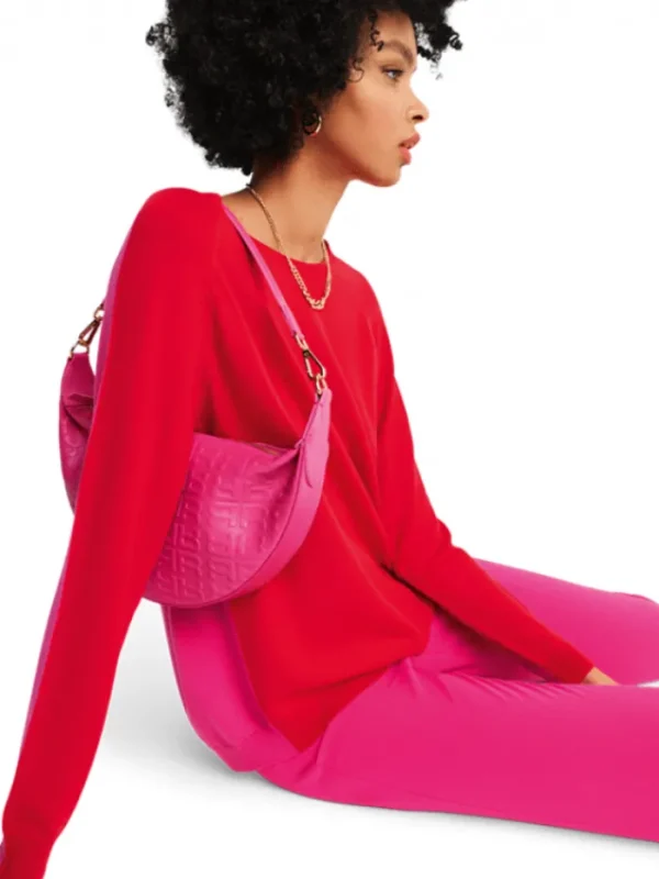 Riani Knitwear | Gifts Under £250^Extra Fine Merino Wool Pullover In Red/Pink 377100 7534 Col 360