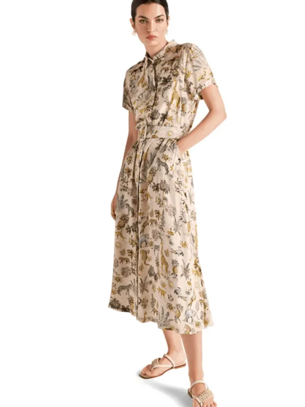 Riani Dresses | Gifts Under £250^Midi Shirt Dress With Safarino Print 446810 4256 Col 862