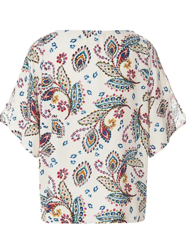 Riani Tops | Gifts Under £100^Short Sleeved Blouse In Provence Print 445570 4261 Col 184