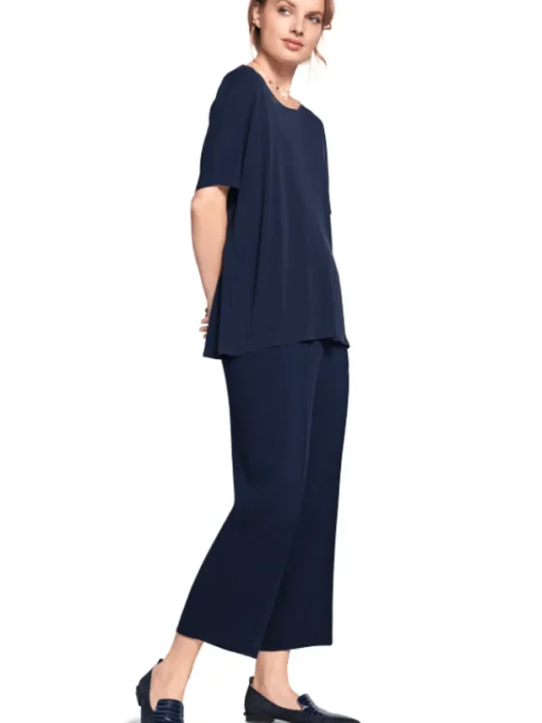 Riani Trousers | Gifts Under £100^T Deep Blue Culotte Trousers 393740 5142 421