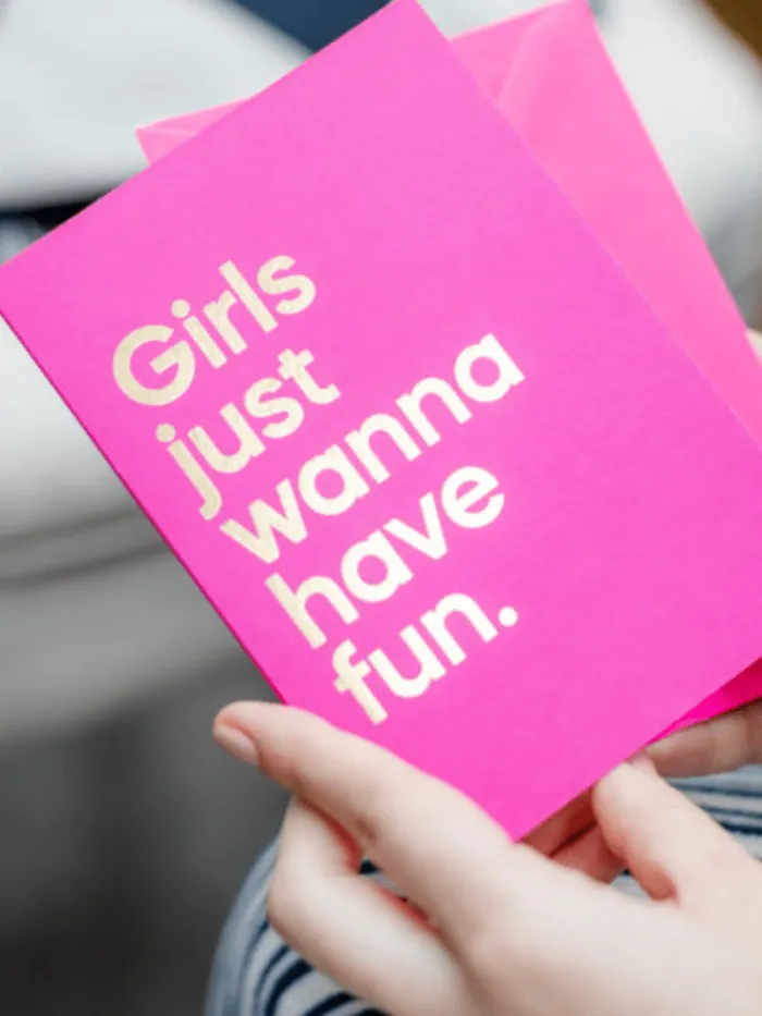 say_it_with_songs_t_girls_0.webp SAY IT WITH SONGS Gift Sale | Cards And Printed Frames^T 'Girls just wanna have fun' by Cyndi Lauper Greeti