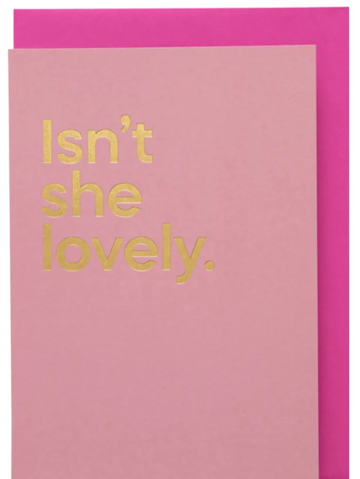 say_it_with_songs_t_isnt__0.webp SAY IT WITH SONGS Gift Sale | Cards And Printed Frames^T ‘Isn’t She Lovely’ by Stevie Wonder Greeting Card