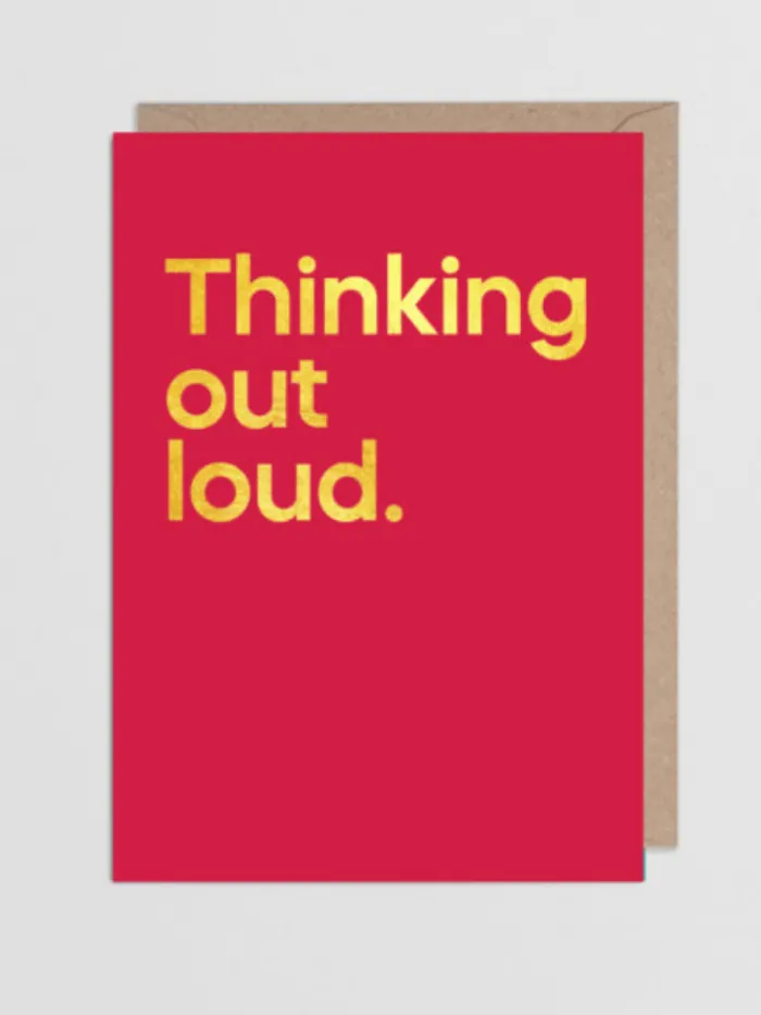 say_it_with_songs_t_think_1.webp SAY IT WITH SONGS Gift Sale | Cards And Printed Frames^T 'Thinking Out Loud' by Ed Sheeran Greeting Card