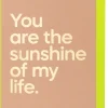 SAY IT WITH SONGS Gift Sale | Cards And Printed Frames^T 'You Are The Sunshine Of My Life' by Stevie Wonder