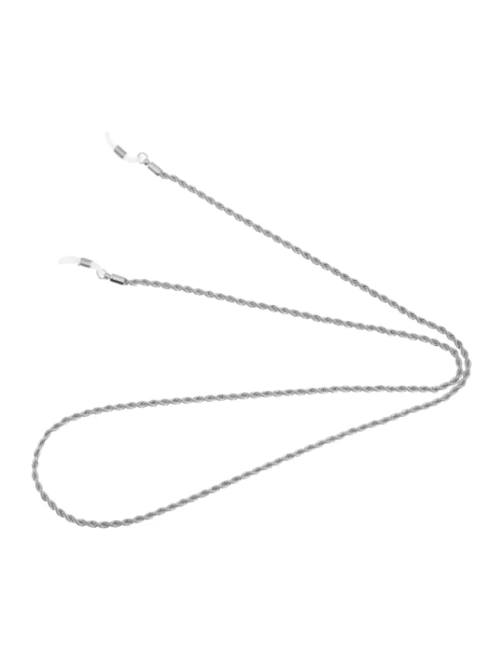 talis_chains_t_rope_effec_0.webp Talis Chains Glasses Chains | Sunglasses & Reading Glasses^T Rope Effect Silver Glasses Chain