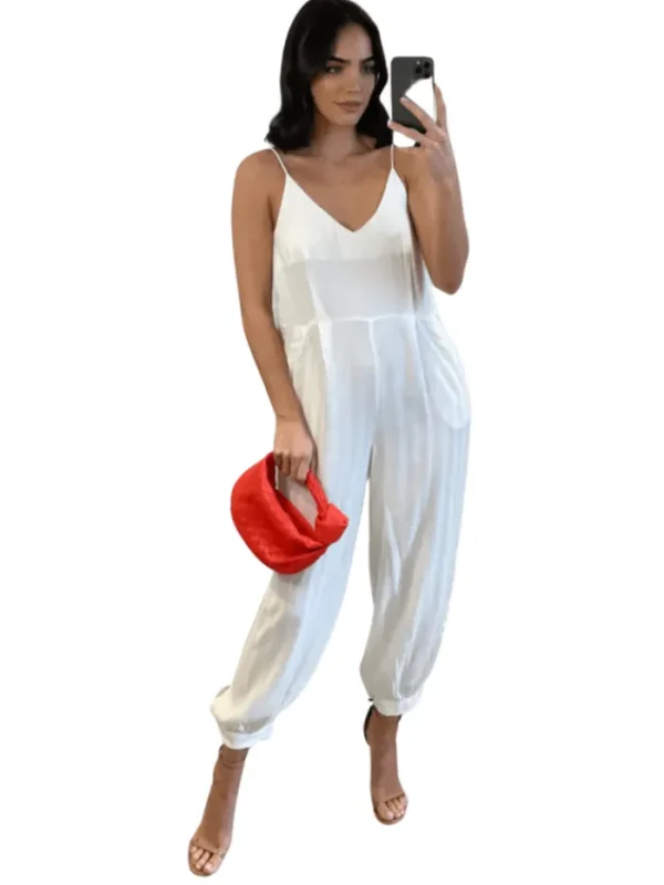 Traffic People Dresses | Gifts Under £50^Telling Stories Jumpsuit White TGS12435035