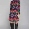 Vilagallo Dresses | Gifts Under £100^ANA Patterned Shirt Style Dress 31895