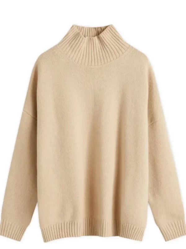 Weekend By Max Mara Knitwear | Gifts Under £250^BORGIA Wool High Neck Jumper In Sand 24253660826 C