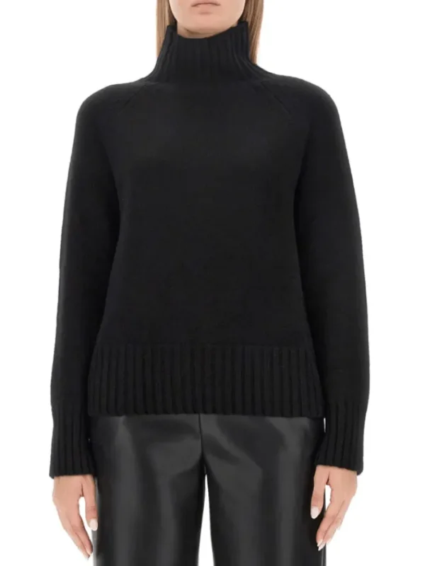 Weekend By Max Mara Knitwear | Gifts Under £250^BORGIA Wool High Neck Jumper In Black 24253660826