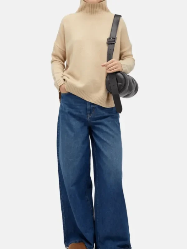 Weekend By Max Mara Knitwear | Gifts Under £250^BORGIA Wool High Neck Jumper In Sand 24253660826 C