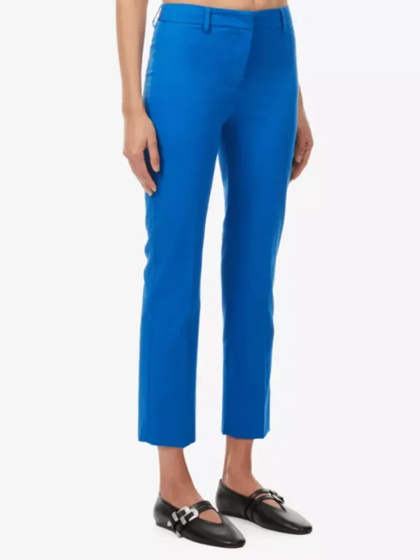 Weekend By Max Mara Trousers | Gifts Under £100^CECCO Stretch Cotton Trousers In Cornflower Blue 2