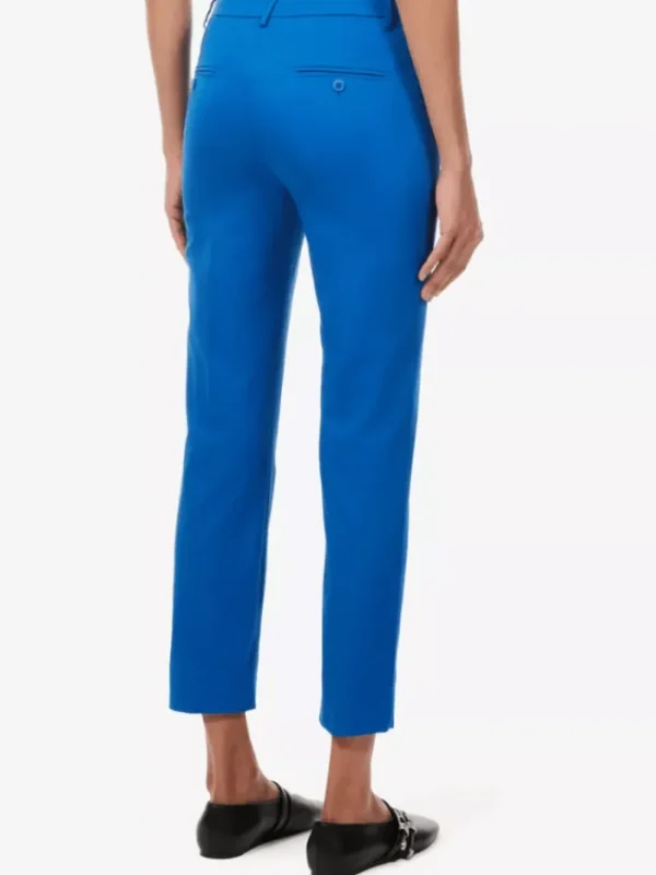Weekend By Max Mara Trousers | Gifts Under £100^CECCO Stretch Cotton Trousers In Cornflower Blue 2