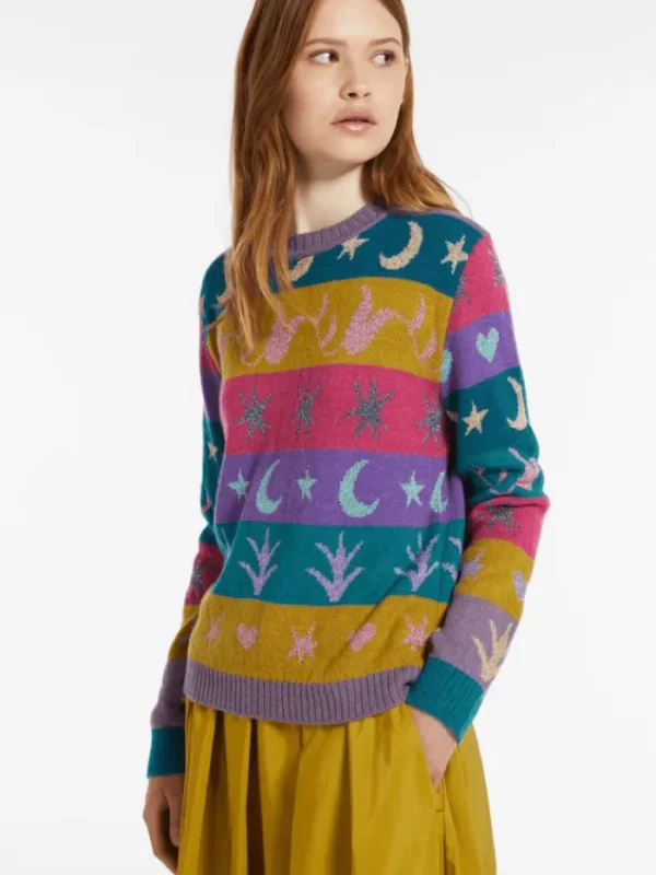 Weekend By Max Mara Knitwear | Gifts Under £250^CERTOSA Jacquard Knit Sweater In Multi 24153611016