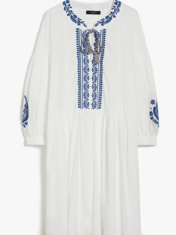 Weekend By Max Mara Dresses | Gifts Under £250^DIRCE White Cotton Poplin Dress 2415221182 Col 033