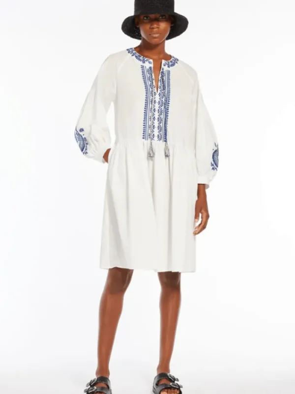 Weekend By Max Mara Dresses | Gifts Under £250^DIRCE White Cotton Poplin Dress 2415221182 Col 033