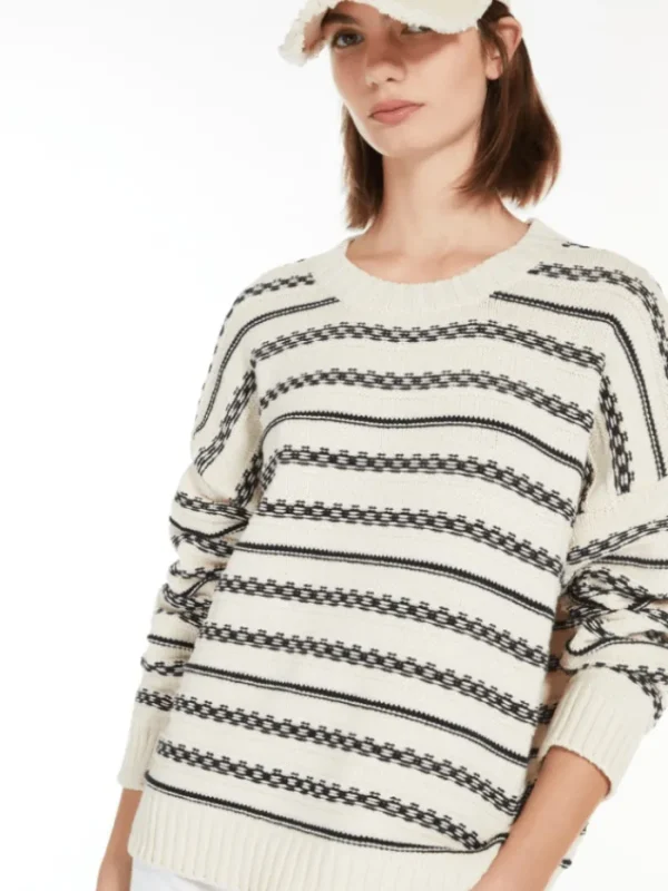 Weekend By Max Mara Knitwear | Gifts Under £250^FOSTER Striped Cotton Yarn Jumper 24253661516 Col