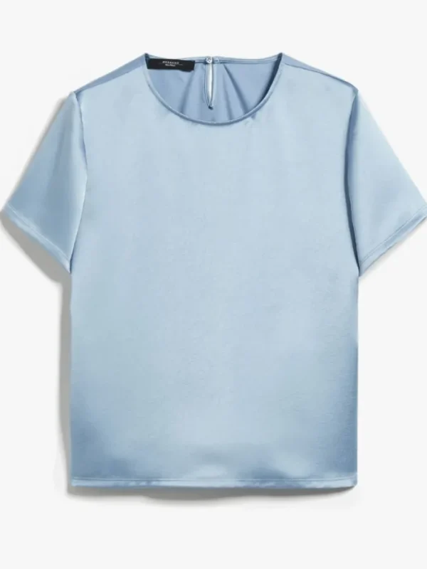 Weekend By Max Mara Party Wear | Tops^Gilbert Light Blue Blouse 23594602396 Col 007