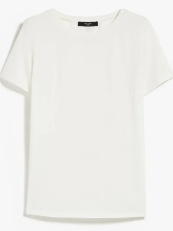 Weekend By Max Mara Tops | T-Shirts^MULTIB Organic Cotton T Shirt In White 24159710116