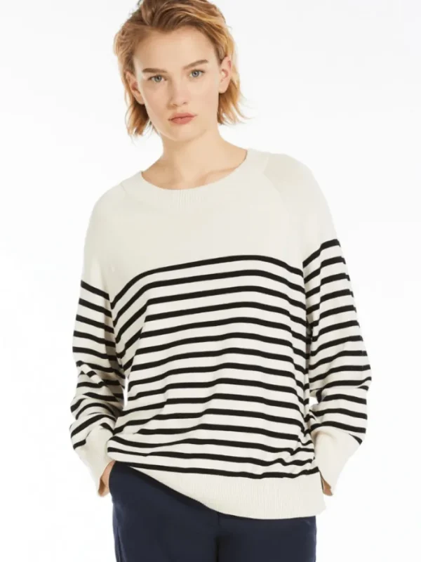 Weekend By Max Mara Knitwear | Gifts Under £250^PEPATO Striped Viscose Sweater 2415361061600 Col 0