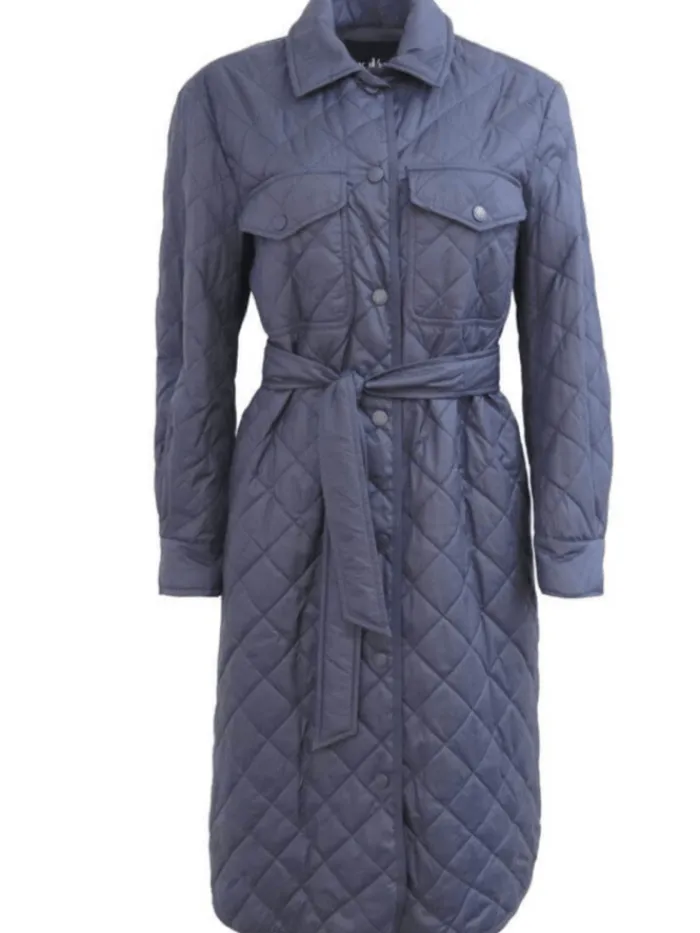 weekend_by_max_mara_t_lea_0.webp Weekend By Max Mara Coats And Jackets | Luxury Gifts^T LEARCO Navy Long Down Coat 549601296 008