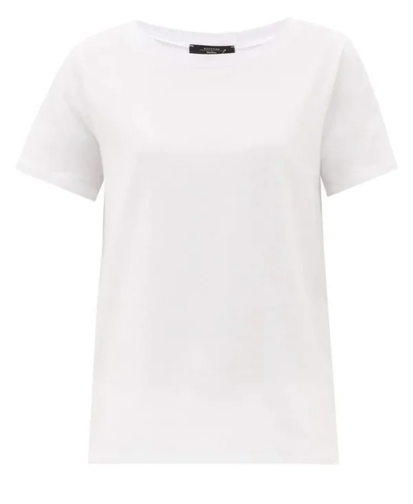 Weekend By Max Mara Sweatshirts And T-Shirts | Tops^White Multif T Shirt 2359710331600 001