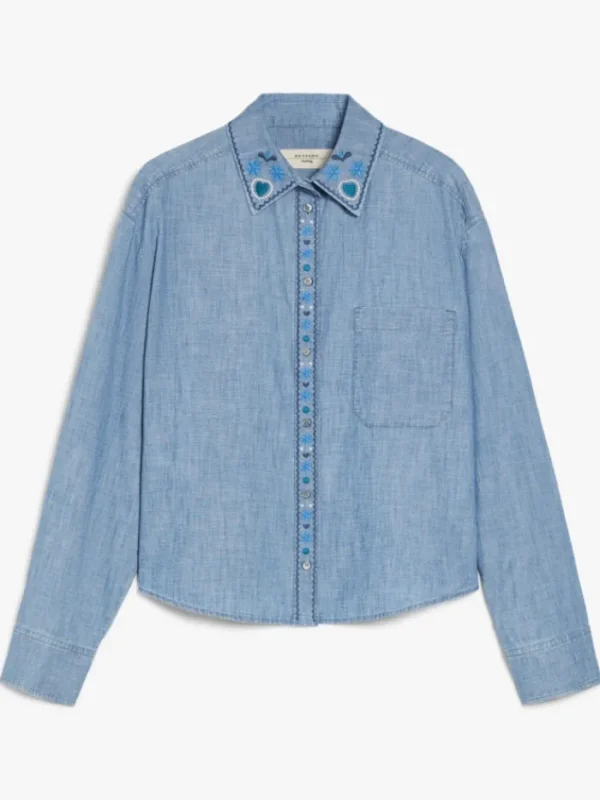 Weekend By Max Mara Denim | Tops^Women's MUSETTE Cotton Chambray Shirt 2515111141 C