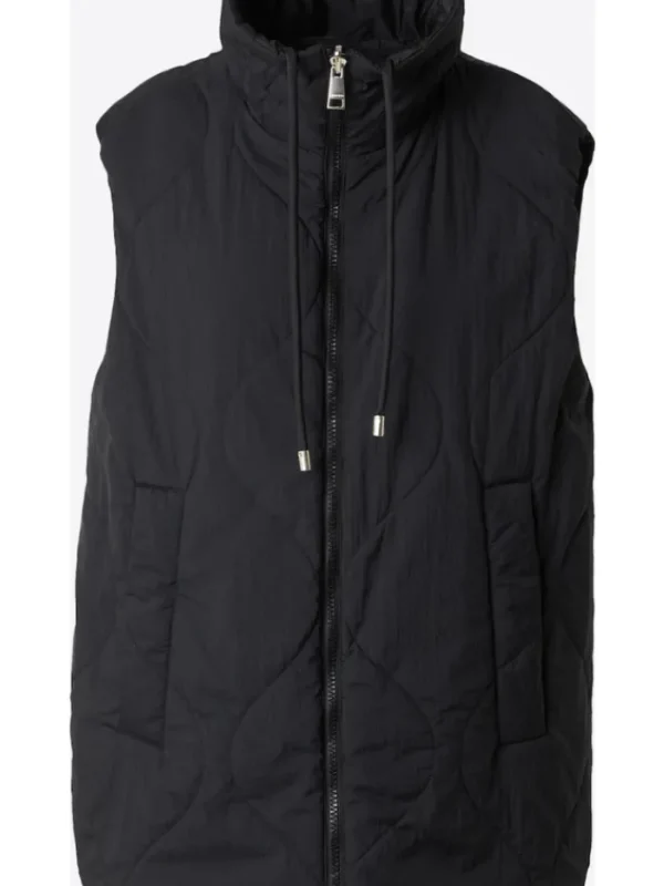 Weekend By Max Mara Rainwear | Gifts Under £250^YORO Navy Reversible Water Repellent Gilet 2425296