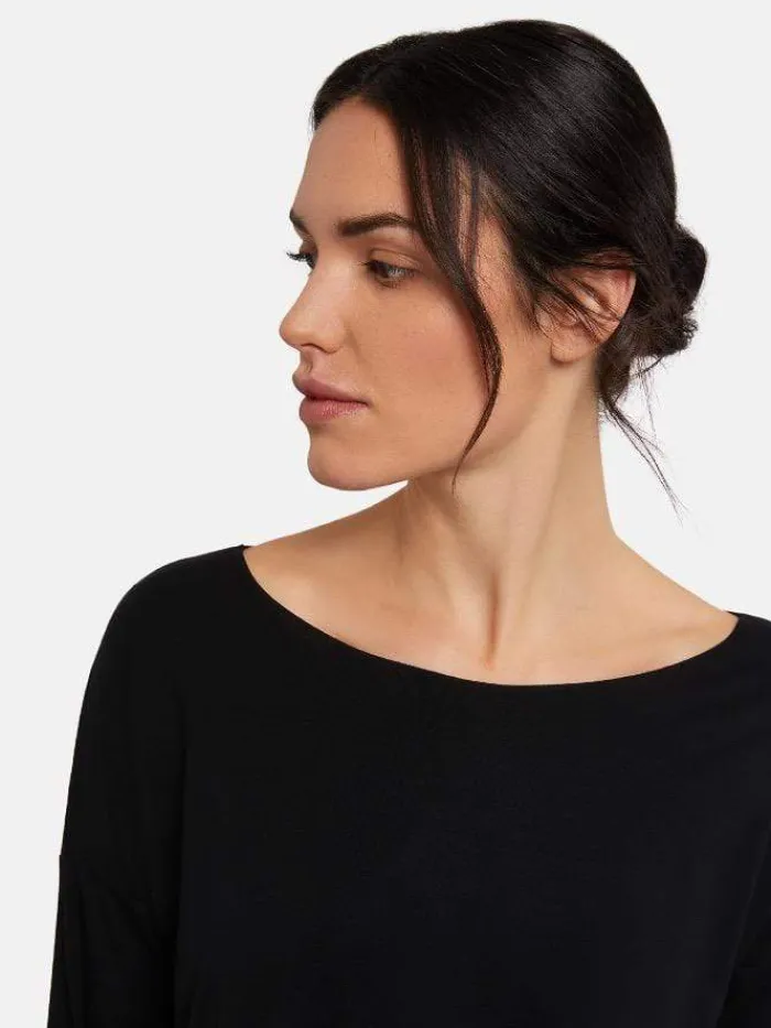 wolford_ss_aurora_black_p_2.webp Wolford Gifts Under £100^SS Aurora Black Pure Cut Pullover 52802 7005