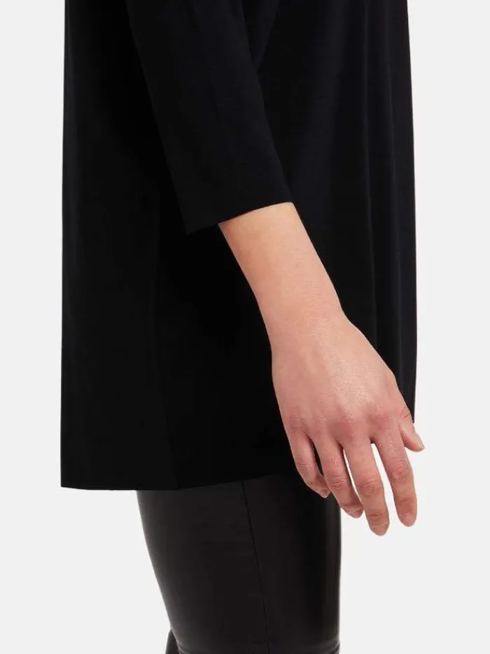 wolford_ss_aurora_black_p_3.webp Wolford Gifts Under £100^SS Aurora Black Pure Cut Pullover 52802 7005