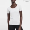 Wolford Sweatshirts And T-Shirts | Gift Sale^SS Aurora Pure Top Short Sleeves White 52764 1300