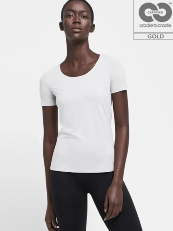 Wolford Sweatshirts And T-Shirts | Gift Sale^SS Aurora Pure Top Short Sleeves White 52764 1300