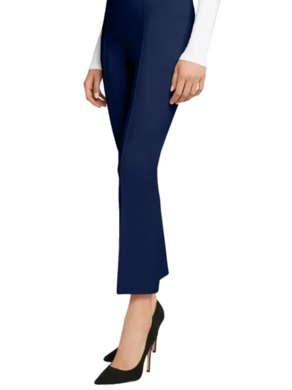 Wolford Trousers | Gifts Under £250^SS Midnight Blue Grazia Baby Flared Trousers 52780 5452